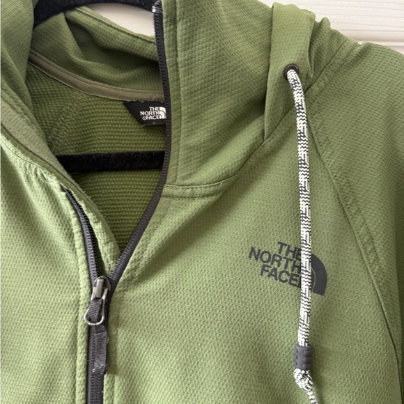 The North Face Olive Green Zip-Up Jacket - Picture 2 of 4